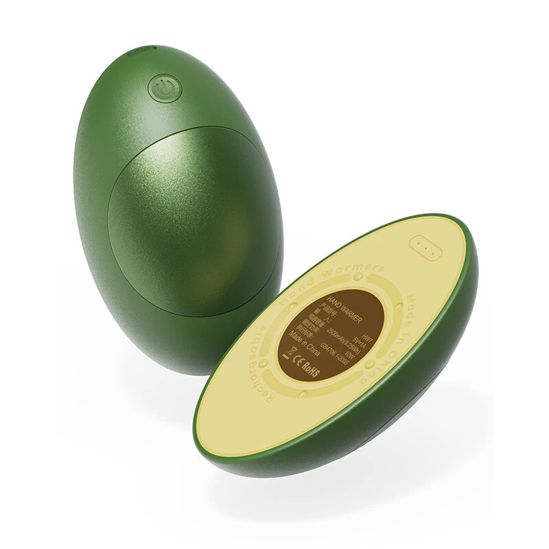 (image for) 2 In 1 Magnetic Hand Warmer Power Bank Dual Purpose Mini Portable Heating Warmer Pocket Warmer Heated Hand Warmers with 3 Levels Double-Sided Heating Hand Warmer